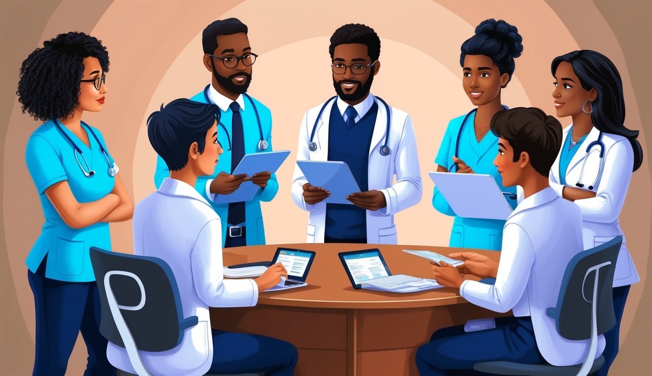 A group of CRNAs in Georgia discussing salary and professional requirements
